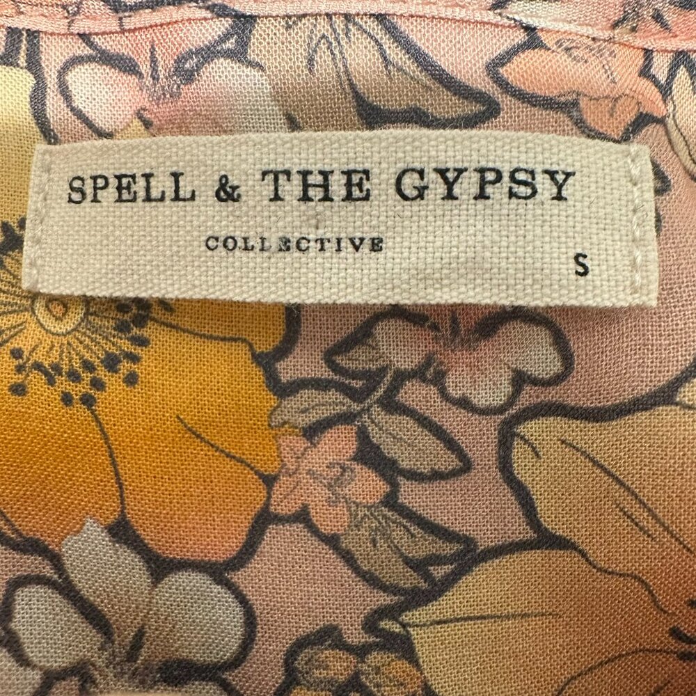 Spell & The Gypsy Collective Amethyst Garden Party Dress Boho Festival Floral S - Picture 6 of 12